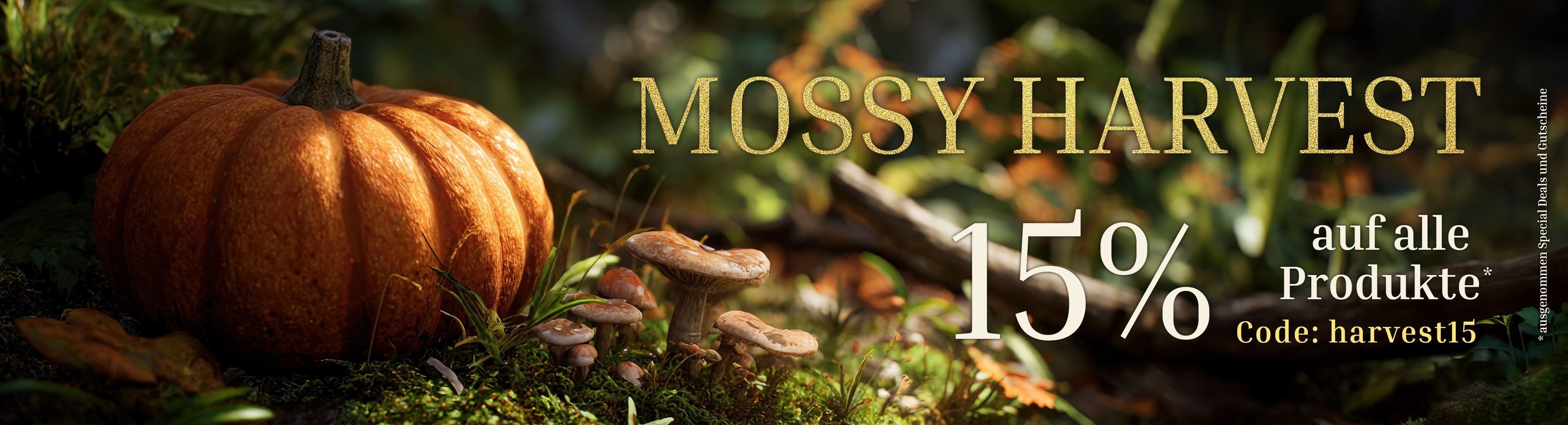 Mossy Harvest 🧺 jetzt 15% auf alle* Moosbilder sparen mit dem Code harvest15