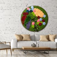 Moosbild Spring Hydrangea