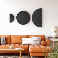 Moos 'Mandala' 3er Set Islandmoos Persergrau randbemoost