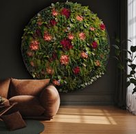 Moosbild Wild Hydrangea