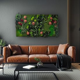 Moosbild Hydrangea Harmonie