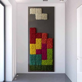 Tetris 280 x 110cm, Islandmoos - 1