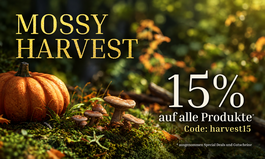 Mossy Harvest 🧺 jetzt 15% auf alle* Moosbilder sparen mit dem Code harvest15